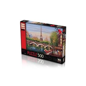 Ks Games Seine River Paris 500 Parça Puzzle