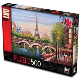 Ks Games Seine River Paris 500 Parça Puzzle