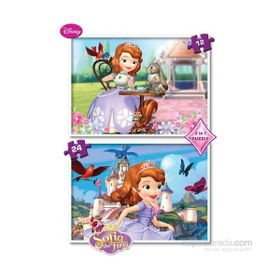 Ks Games Sofia 12+24 Parça Çocuk Puzzle