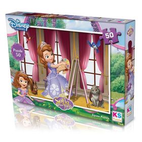 Ks Games Sofia 50 Parça Çocuk Puzzle