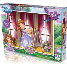 Ks Games Sofia 50 Parça Çocuk Puzzle