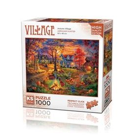 KS Games Sonbahar Köyü 1000 Parça Puzzle