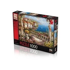 KS Games Spring Blues Land Of Peace 1000 Parça Puzzle