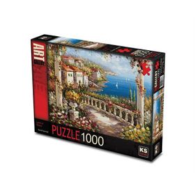 KS Games Spring Blues Land Of Peace 1000 Parça Puzzle