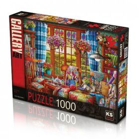 KS Games Stitching Room Dikiş Odası 1000 Parça Puzzle