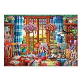 KS Games Stitching Room Dikiş Odası 1000 Parça Puzzle