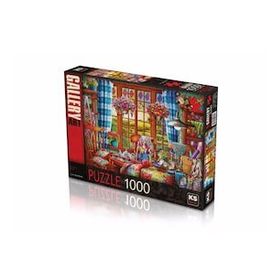 KS Games Stitching Room Dikiş Odası 1000 Parça Puzzle