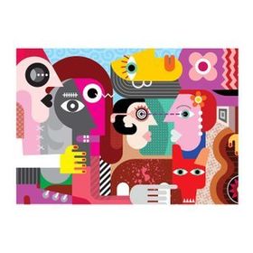 Ks Games Strange People And Dirty Dog 1000 Parça Puzzle