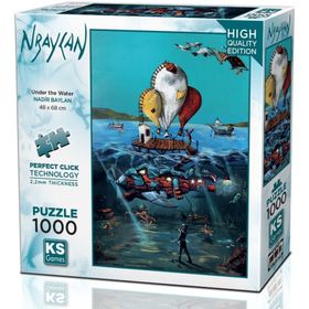 KS Games Su Altında Yaşam 1000 Parça Puzzle