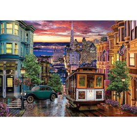 KS Games Sunset in San Francisco 3000 Parça Puzzle