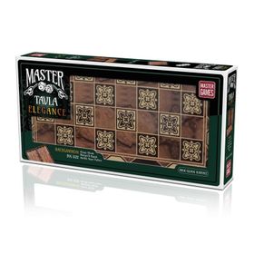 KS Games T72 Yenigün Motif Desen Büyük Tavla Oyunu