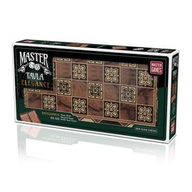 KS Games T72 Yenigün Motif Desen Büyük Tavla Oyunu