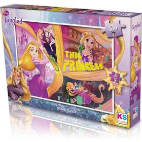 KS Games Tangled 100 Parça Puzzle