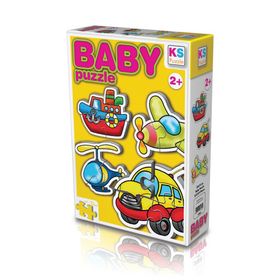 Ks Games Taşıtlar 2+3+4+4 Parça Puzzle
