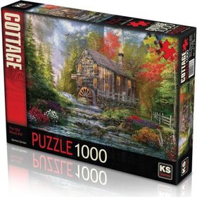 Ks Games The Old Wood Mill 1000 Parça Puzzle