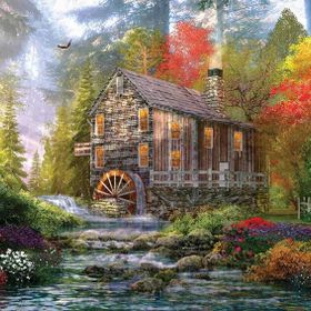 Ks Games The Old Wood Mill Dominic Davison 1000 Parça Puzzle