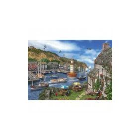 Ks Games The Village Harbour 2000 Parça Puzzle