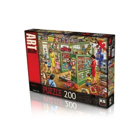 KS Games Toy Shop 200 Parça Puzzle