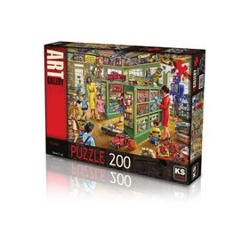 KS Games Toy Shop 200 Parça Puzzle