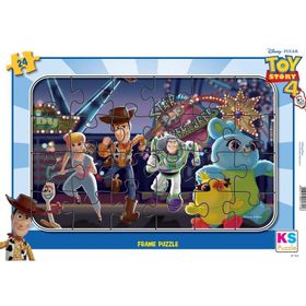 KS Games Toy Story 4 24 Parça Frame Çocuk Puzzle
