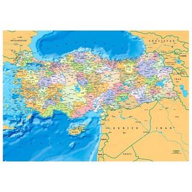 Ks Games Türkiye Haritası 200 Parça Puzzle