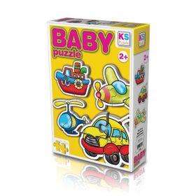 Ks Games Ulaşım Araçları 2+3+4+4 Parça Puzzle