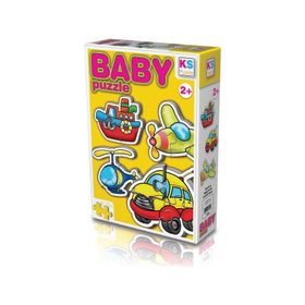 Ks Games Ulaşım Araçları 2+3+4+4 Parça Puzzle