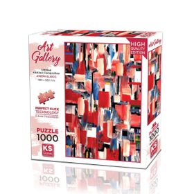 KS Games Untitled Abstract Composition 1000 Parça Puzzle