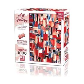 KS Games Untitled Abstract Composition 1000 Parça Puzzle
