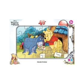 Ks Games Winnie Frame 24 Parça Puzzle