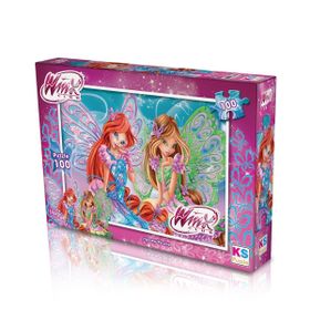 Ks Games Winx 100 Parça Çocuk Puzzle