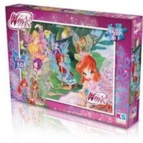 Ks Games Winx Club 50 Parça Puzzle