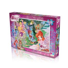 Ks Games Winx Club 50 Parça Puzzle