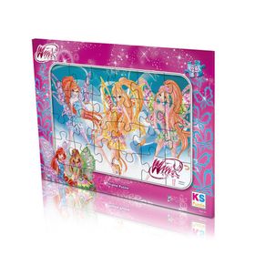 Ks Games Winx Frame 24 Parça Puzzle