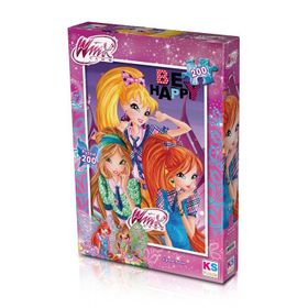 KS Games WINX113 200 Parça Puzzle