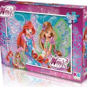 KS Games WINX714 Winx 100 Parça Puzzle