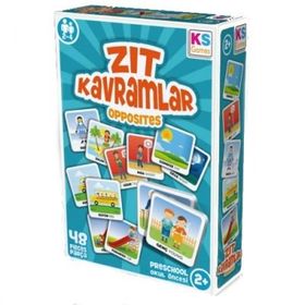 Ks Games Zıt Kavramlar 42 Parça Puzzle
