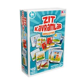 Ks Games Zıt Kavramlar 42 Parça Puzzle
