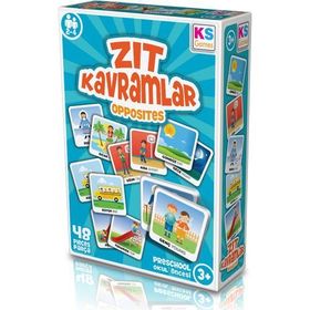 Ks Games Zıt Kavramlar 42 Parça Puzzle