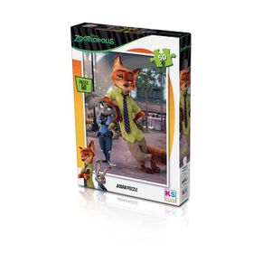 Ks Games Zootropolis 50 Parça Çocuk Puzzle