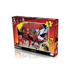 KS Incredibles 50 Parça Puzzle