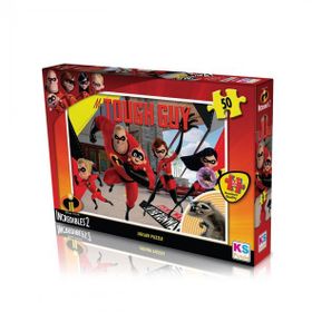 KS Incredibles 50 Parça Puzzle