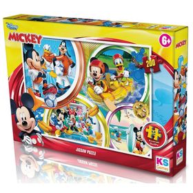 KS Mickey Mouse 200 Parça Puzzle