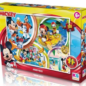 KS Mickey Mouse 200 Parça Puzzle