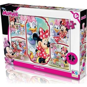 KS Minnie Mouse 100 Parça Puzzle