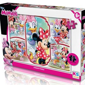 KS Minnie Mouse 100 Parça Puzzle