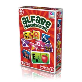 Ks Oyuncak AG257 Alfabe Öğreniyorum