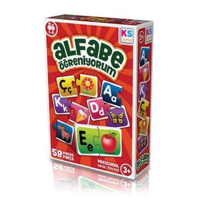 Ks Oyuncak AG257 Alfabe Öğreniyorum