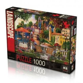 Ks Oyuncak KS Italian Coast 1000 Parça Puzzle