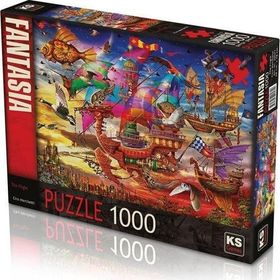 Ks Puzzle 1000 Parça The Flight Uçuş Puzzle